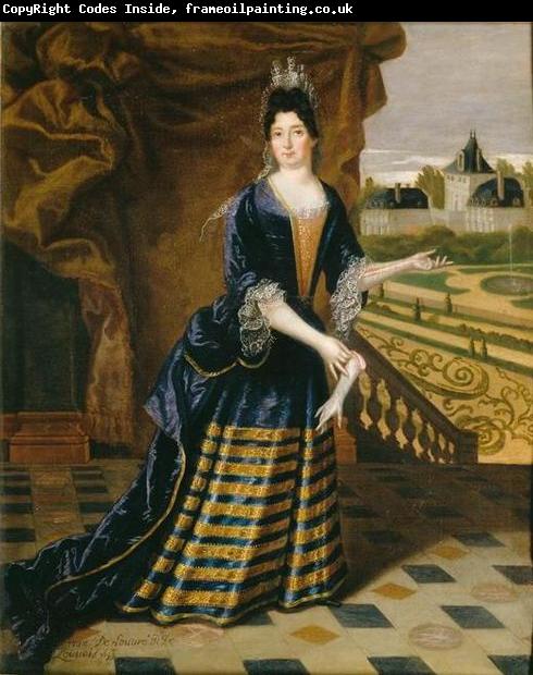 Simon Dequoy Portrait of Anne de Souvre